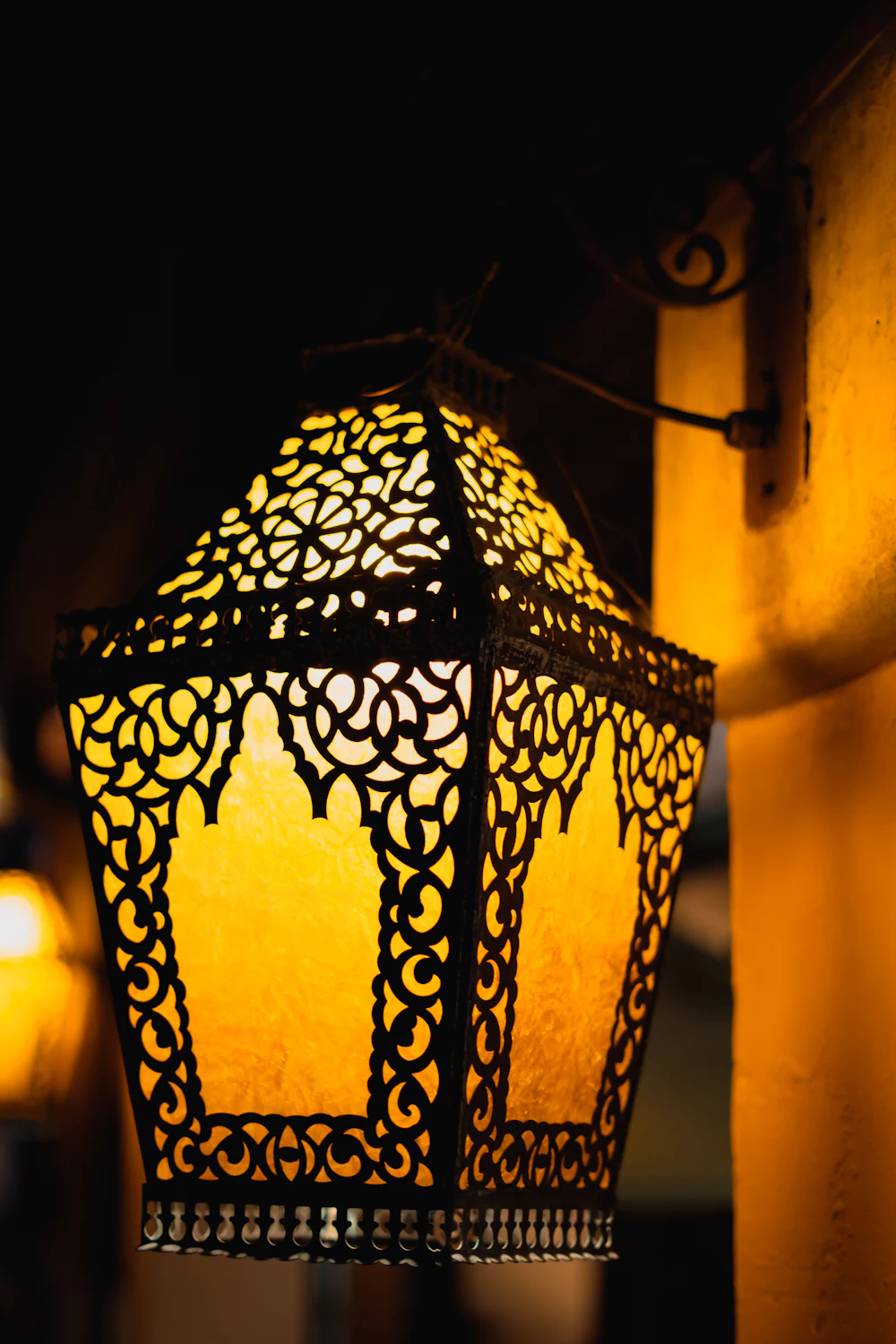 Lanterne marocaine ciselée