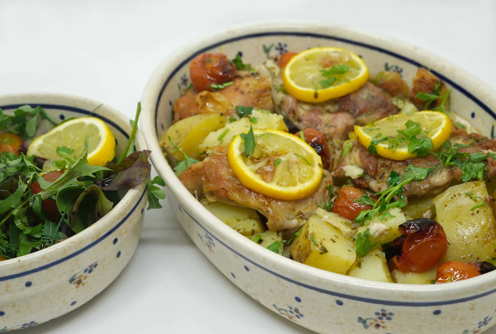 Poulet au citron confit
